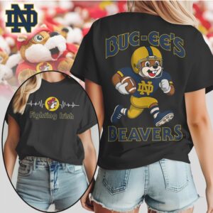 Notre Dame Fighting Irish Official NCAA Buc ee’s Beavers Shirt