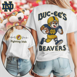 Notre Dame Fighting Irish Official NCAA Buc ee’s Beavers Shirt