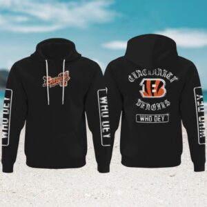 Official Bengals Who Dey NFL Football Hoodie