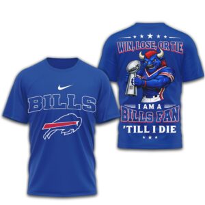 Official Buffalo Bills 2026 Win or Lose NFL Shirt