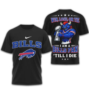 Official Buffalo Bills 2026 Win or Lose NFL Shirt
