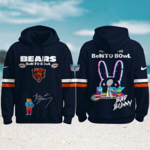 Official Chicago BearsSuper Bowl Playoffs 2026 Hoodie Official Chicago BearsSuper Bowl Playoffs 2026 Hoodie
