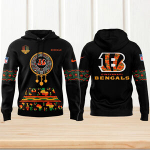 Official Cincinnati Bengals Kwanzaa NFL Hoodie