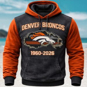Official Denver Broncos Super Bowl 2026 Hoodie Official Denver Broncos Super Bowl 2026 Hoodie