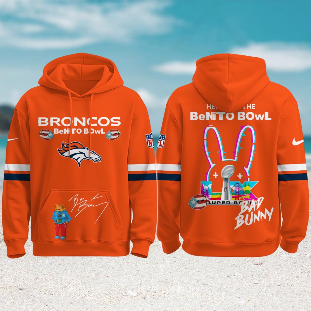 Official Denver Broncos Super Bowl Playoffs 2026 Hoodie Official Denver Broncos Super Bowl Playoffs 2026 Hoodie