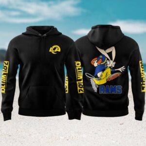 Official Los Angeles Rams x Blink NFL football Fan Hoodie Official Los Angeles Rams x Blink NFL football Fan Hoodie