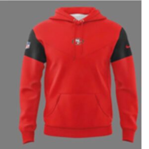 Official NFL 49ers Fan Football Hoodie