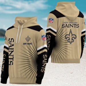 Official NFL New Orleans Saints Logo Football Hoodie Official NFL New Orleans Saints Logo Football Hoodie