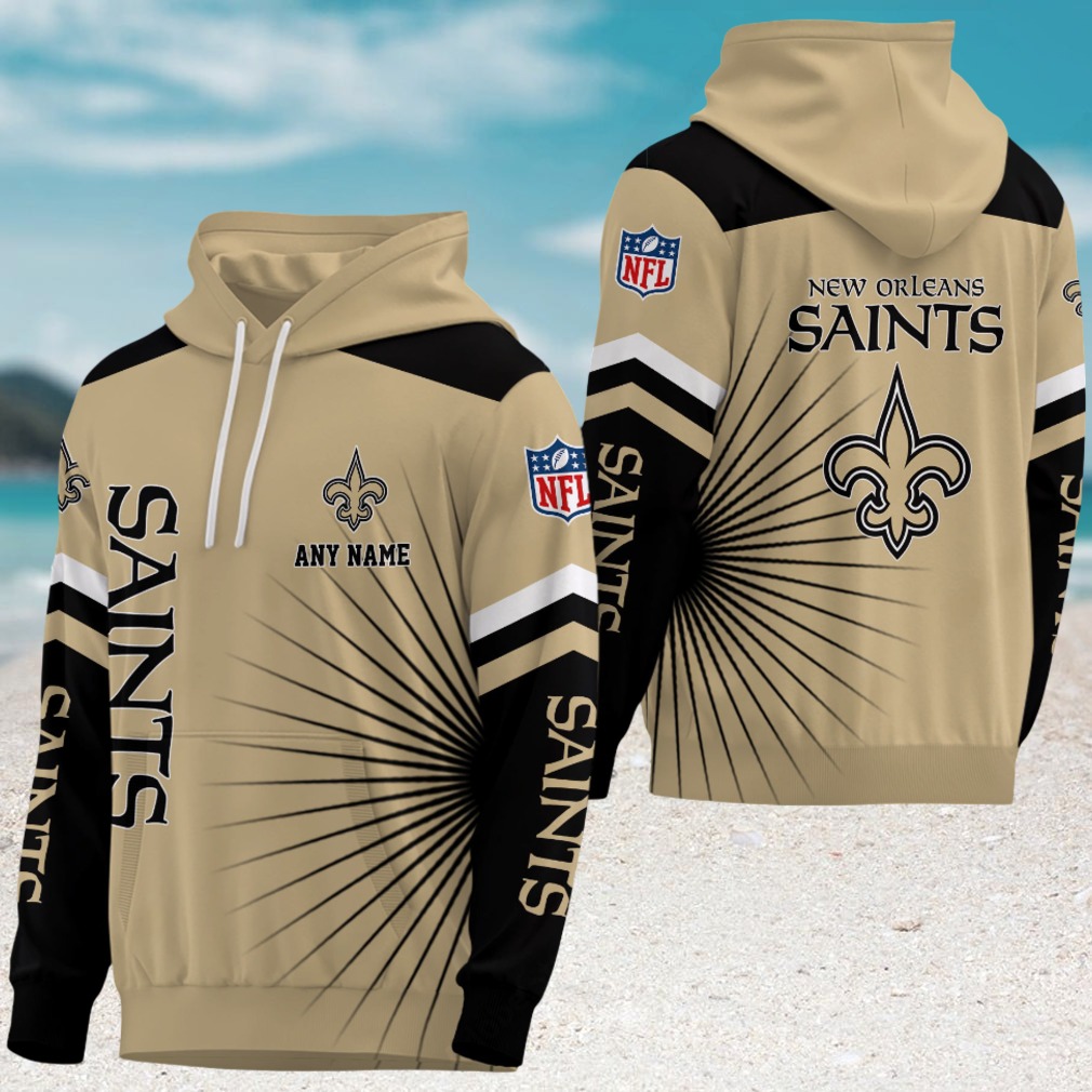 Official NFL New Orleans Saints Logo Football Hoodie Official NFL New Orleans Saints Logo Football Hoodie