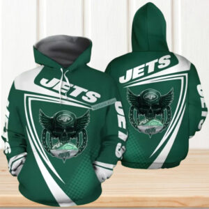 Official NFL New York Jets Game Day Skull Hoodie