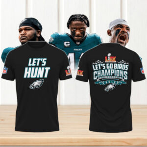 Official NFL Philadelphia Eagles Let's Go Birds Champions Game Day NFL Football Jersey