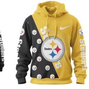 Official NFL Pittsburgh Steelers Custom Name Number Hoodie