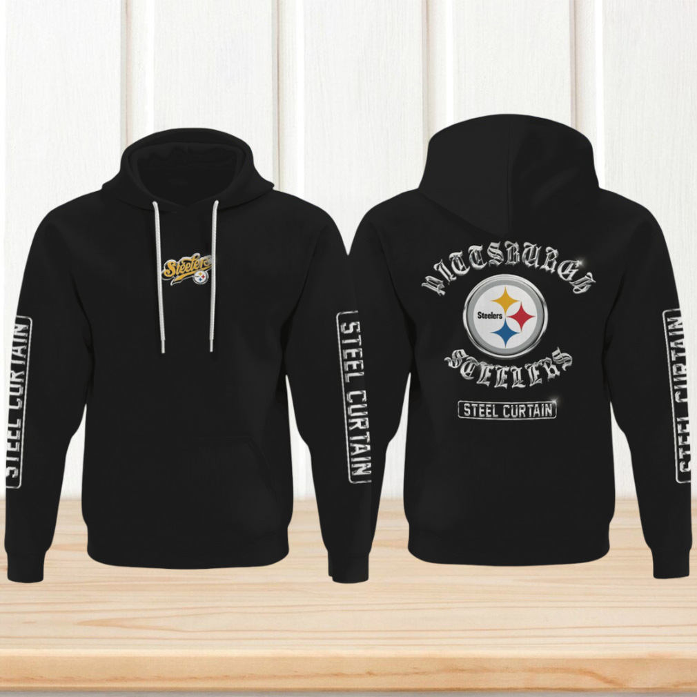 Official Pittsburgh Steelers Steel Curtain Hoodie Official Pittsburgh Steelers Steel Curtain Hoodie