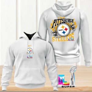 Official Pittsburgh Steelers Steeler Nation Super Bowl Game Day NFL Football Hoodie