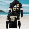 Personalized NFL New Orleans Saints Helmet Hoodie Personalized NFL New Orleans Saints Helmet Hoodie