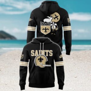 Official Saints NFL Logo Design Fan Hoodie Official Saints NFL Logo Design Fan Hoodie