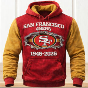 Official San Francisco 49ers Super Bowl 2026 Fan Hoodie