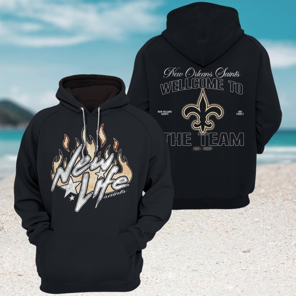 Officially Licensed New Orleans Saints Fleur de Lis Hoodie Officially Licensed New Orleans Saints Fleur de Lis Hoodie