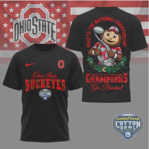 Ohio State Buckeyes Cotton Bowl Champions Road To The National Championship Shirt Ohio State Buckeyes Cotton Bowl Champions Road To The National Championship Shirt