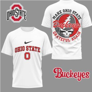 Ohio State Buckeyes Official Grateful Game Day 3D Shirt Ohio State Buckeyes Official Grateful Game Day 3D Shirt