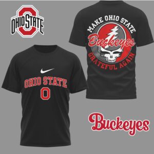 Ohio State Buckeyes Official Grateful Game Day 3D Shirt