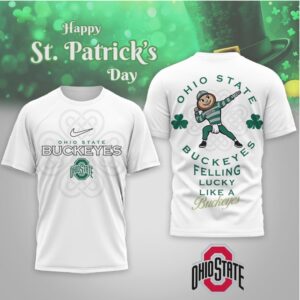 Ohio State Buckeyes St. Patrick’s Day Lucky Like A Buckeye Shirt Ohio State Buckeyes St. Patrick’s Day Lucky Like A Buckeye Shirt