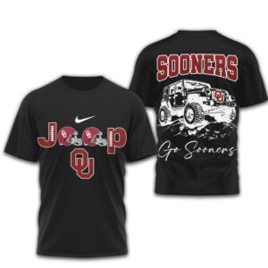 Oklahoma Sooners Jeep Go Sooners Off Road Gameday Fan Spirit Shirt