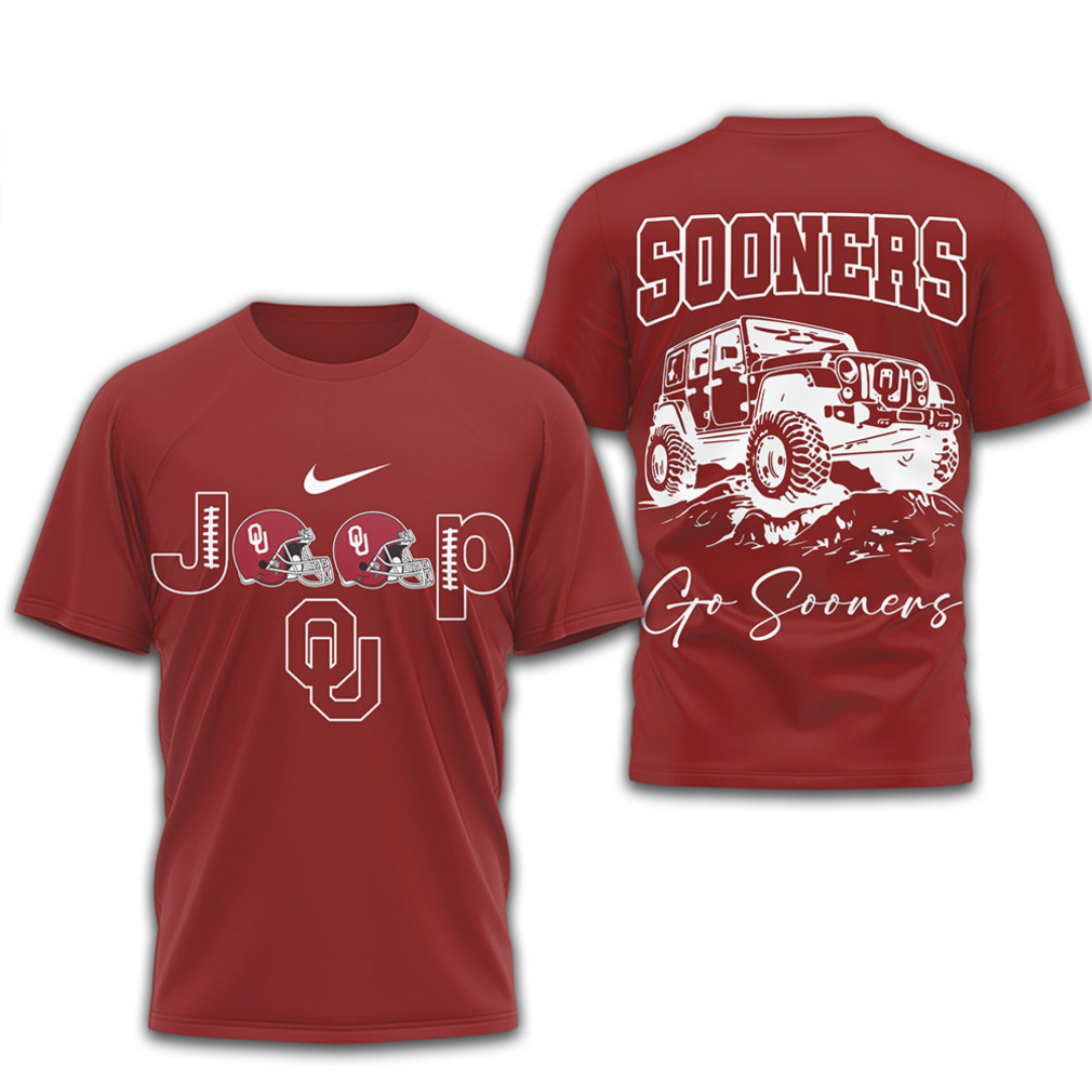 Oklahoma Sooners Jeep Off Road Vintage Boomer Sooner Game Day T Shirt Oklahoma Sooners Jeep Off Road Vintage Boomer Sooner Game Day T Shirt