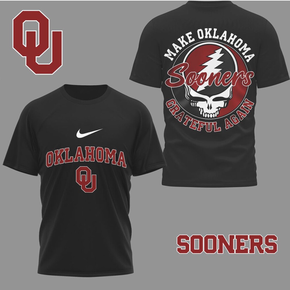 Oklahoma Sooners Official Grateful Game Day 3D Shirt Oklahoma Sooners Official Grateful Game Day 3D Shirt
