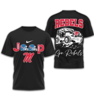 Ole Miss Rebels Jeep Vintage Mississippi Football Alumni Game Day T Shirt