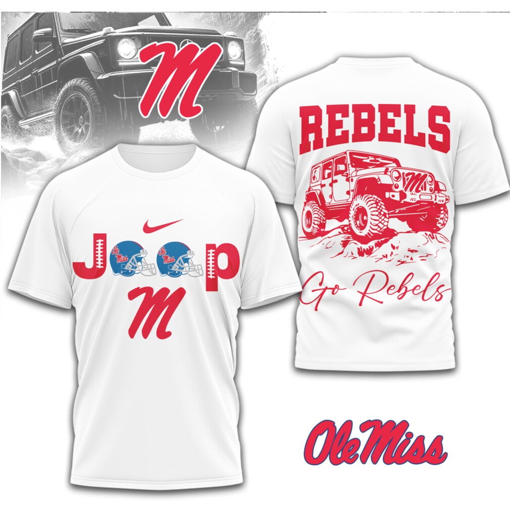 Ole Miss Rebels Jeep Vintage Mississippi Football Alumni Game Day T Shirt Ole Miss Rebels Jeep Vintage Mississippi Football Alumni Game Day T Shirt