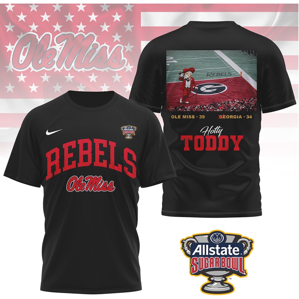 Ole Miss Rebels Sugar Bowl Score Victory Hotty Toddy Mascot T Shirt Ole Miss Rebels Sugar Bowl Score Victory Hotty Toddy Mascot T Shirt