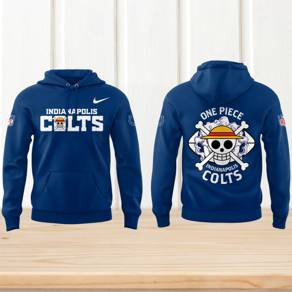 One Piece x Colts NFl Football Fan Hoodie One Piece x Colts NFl Football Fan Hoodie
