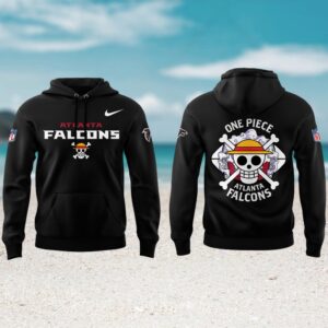 One Piece x Falcons NFL Atlanta Falcons Hoodie One Piece x Falcons NFL Atlanta Falcons Hoodie