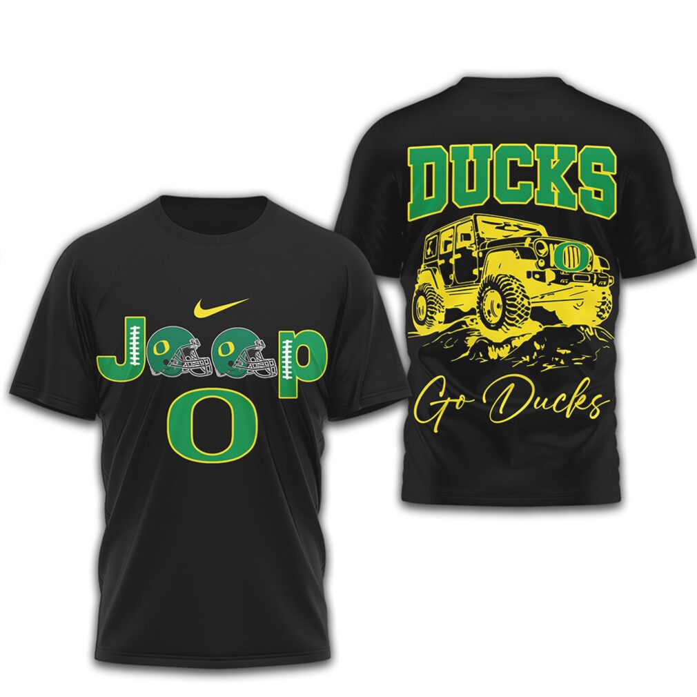 Oregon Ducks Jeep Retro 90s Style College Football Fan T Shirt Oregon Ducks Jeep Retro 90s Style College Football Fan T Shirt