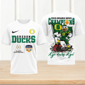 Oregon Ducks Ncaa 2026 Orange Bowl Champions Shirt Oregon Ducks Ncaa 2026 Orange Bowl Champions Shirt