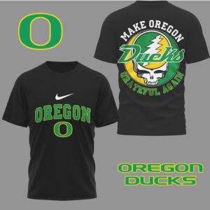 Oregon Ducks Official Grateful Game Day 3D Shirt