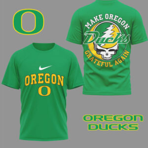 Oregon Ducks Official Grateful Game Day 3D Shirt