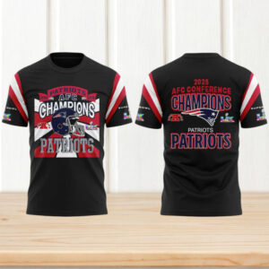 Patriots 2025 AFC Conference Champions Super Bowl LIX Performance tshirt
