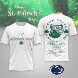 Penn State Nittany Lions St. Patrick's Day Lucky Like A Lion Shirt