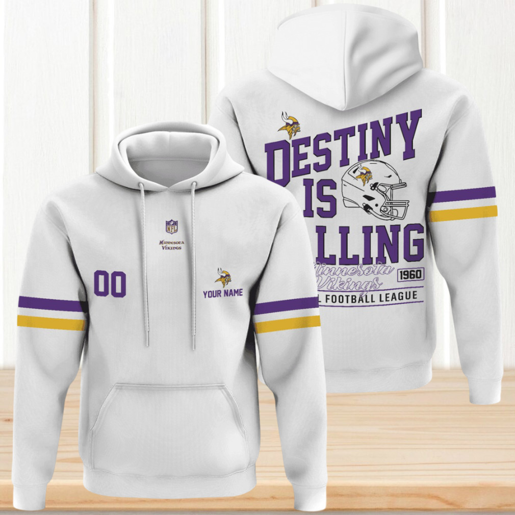 Personalized Minnesota Vikings 1960 Legacy Hoodie Personalized Minnesota Vikings 1960 Legacy Hoodie