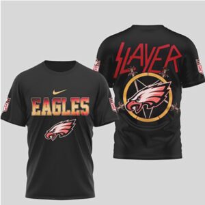 Philadelphia Eagles Game Day 2026 Official NFL Slayer 3D Shirt