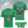 Philadelphia Eagles “Straight Outta Hell” Horror Graphic T Shirt Philadelphia Eagles “Straight Outta Hell” Horror Graphic T Shirt