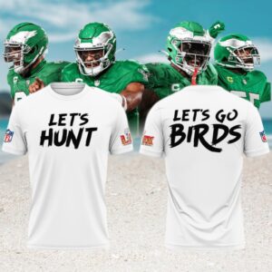 Philadelphia Eagles Lets Hunt Lets Go Birds Game Day NFL Football Jersey Philadelphia Eagles Lets Hunt Lets Go Birds Game Day NFL Football Jersey