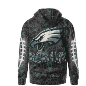 Philadelphia Eagles Midnight Green Graffiti Game Day NFL Shirt Philadelphia Eagles Midnight Green Graffiti Game Day NFL Shirt