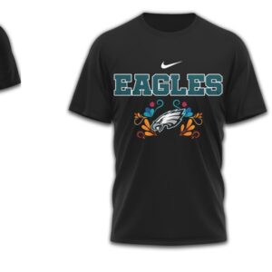 Philadelphia Eagles Official NFL Day of the Dead 3D Shirt