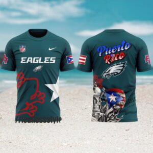 Philadelphia Eagles Puerto Rico 2025 Coqui Frog Heritage Custom Nike Jersey Philadelphia Eagles Puerto Rico 2025 Coqui Frog Heritage Custom Nike Jersey
