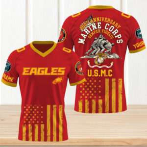 Philadelphia Eagles x U.S Marine Corps 250th Year Anniversary Gameday Jersey