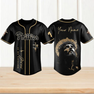 Philadelphia Phillies x Jesus Jesus Day Gift Baseball Jersey.jfif