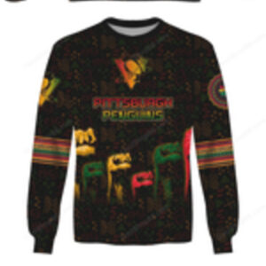 Pittsburgh Penguins Rasta NFL Fan Hoodie Pittsburgh Penguins Rasta NFL Fan Hoodie